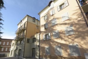 Condominio Borgo Nuovo a Langhirano realizzato da Bucci Spa