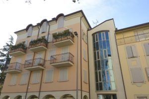 Condominio Borgo Nuovo a Langhirano realizzato da Bucci Spa