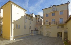 Condominio Borgo Nuovo a Langhirano realizzato da Bucci Spa