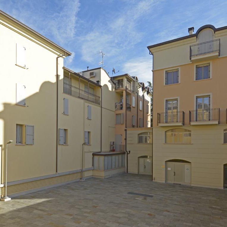 Condominio Borgo Nuovo a Langhirano realizzato da Bucci Spa