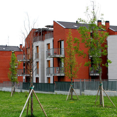 Condominio Corte Castello a Felino realizzato da Bucci Spa