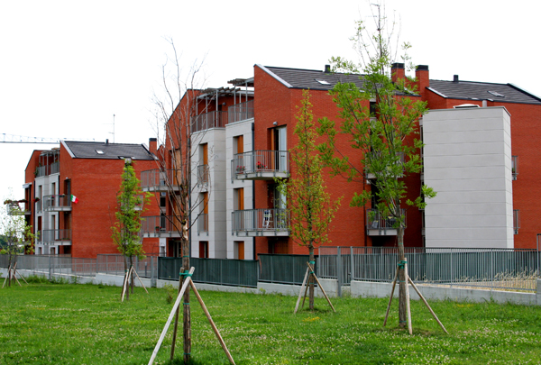 Condominio Corte Castello a Felino realizzato da Bucci Spa