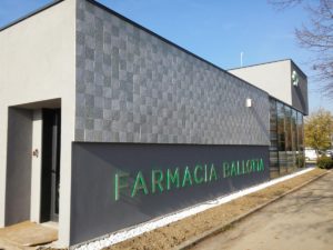Farmacia Ballotta a Fidenza realizzato da Bucci Spa
