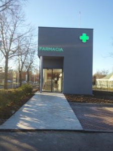 Farmacia Ballotta a Fidenza realizzato da Bucci Spa