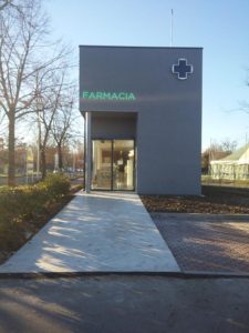 Farmacia Ballotta a Fidenza realizzato da Bucci Spa