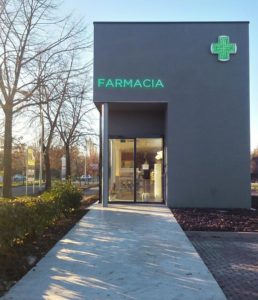 Farmacia Ballotta a Fidenza realizzato da Bucci Spa