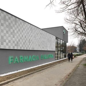 Farmacia Ballotta a Fidenza realizzato da Bucci Spa