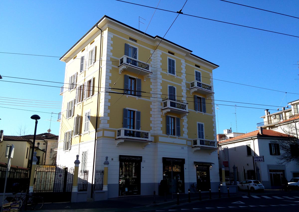 Condominio Vittorio Emanuele a Parma realizzato da Bucci Spa